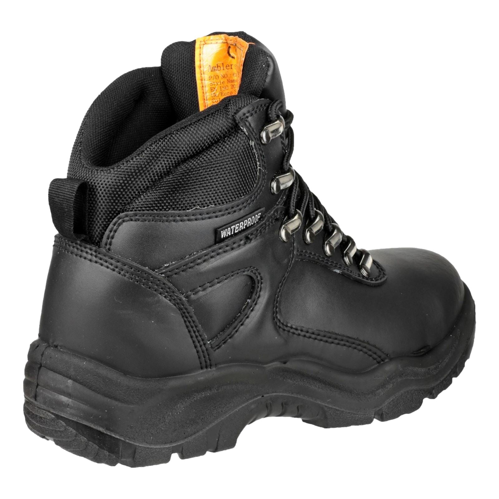 Amblers Safety Bottes De Sécurité En Cuir Noires Fs218