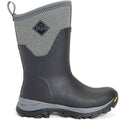 Muck Boots Arctic Ice Mid AGAT Bottes En Caoutchouc Géométriques Noires/Grises