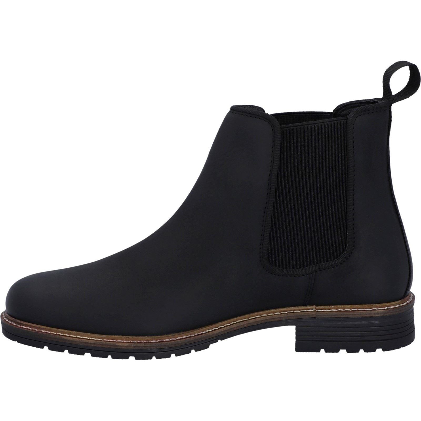 Hunter Jura Bottes Noires En Cuir Pour Hommes