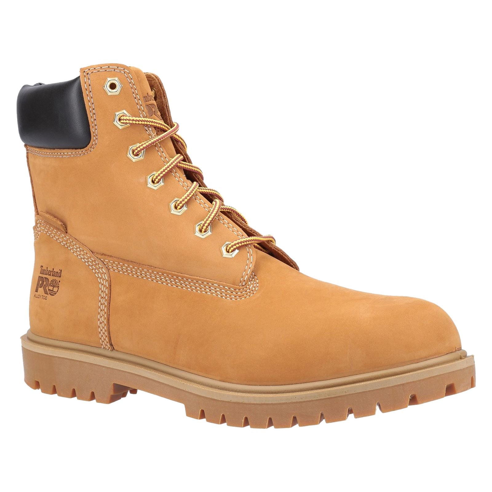 Timberland Pro Bottes De Sécurité En Cuir Emblématiques Couleur Blé