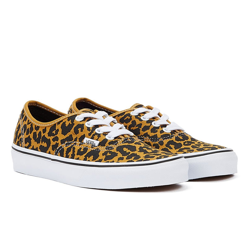 Vans Authentic Leopard Femme Marron Trainer