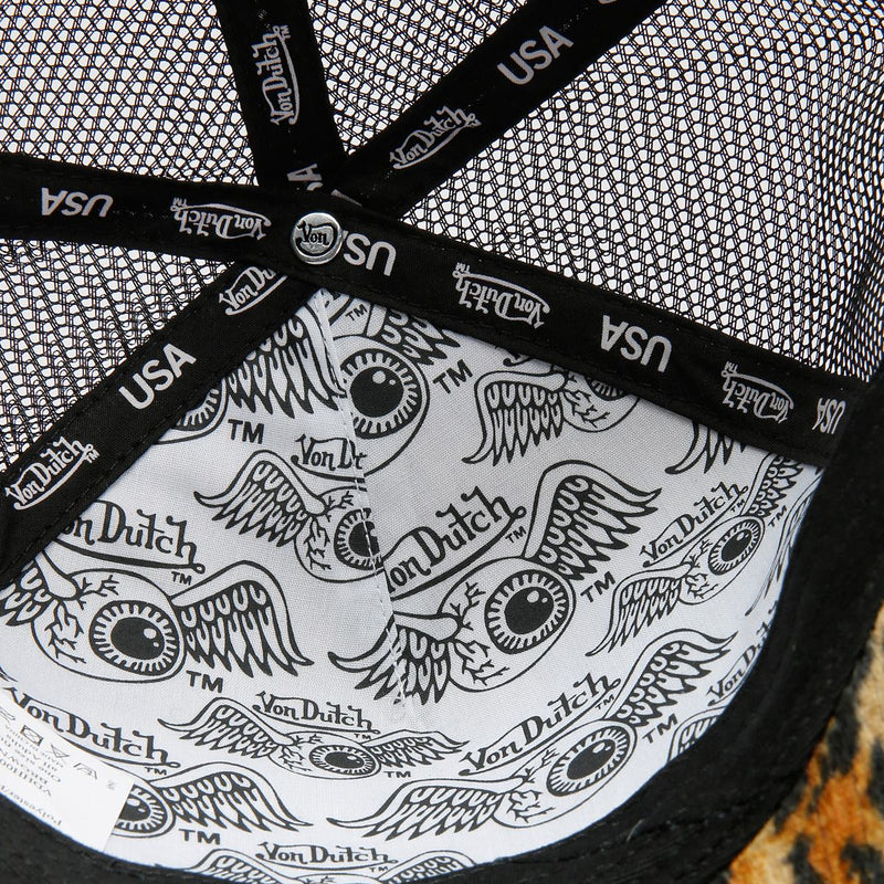 Von Dutch Safari Trucker Caps Brunes