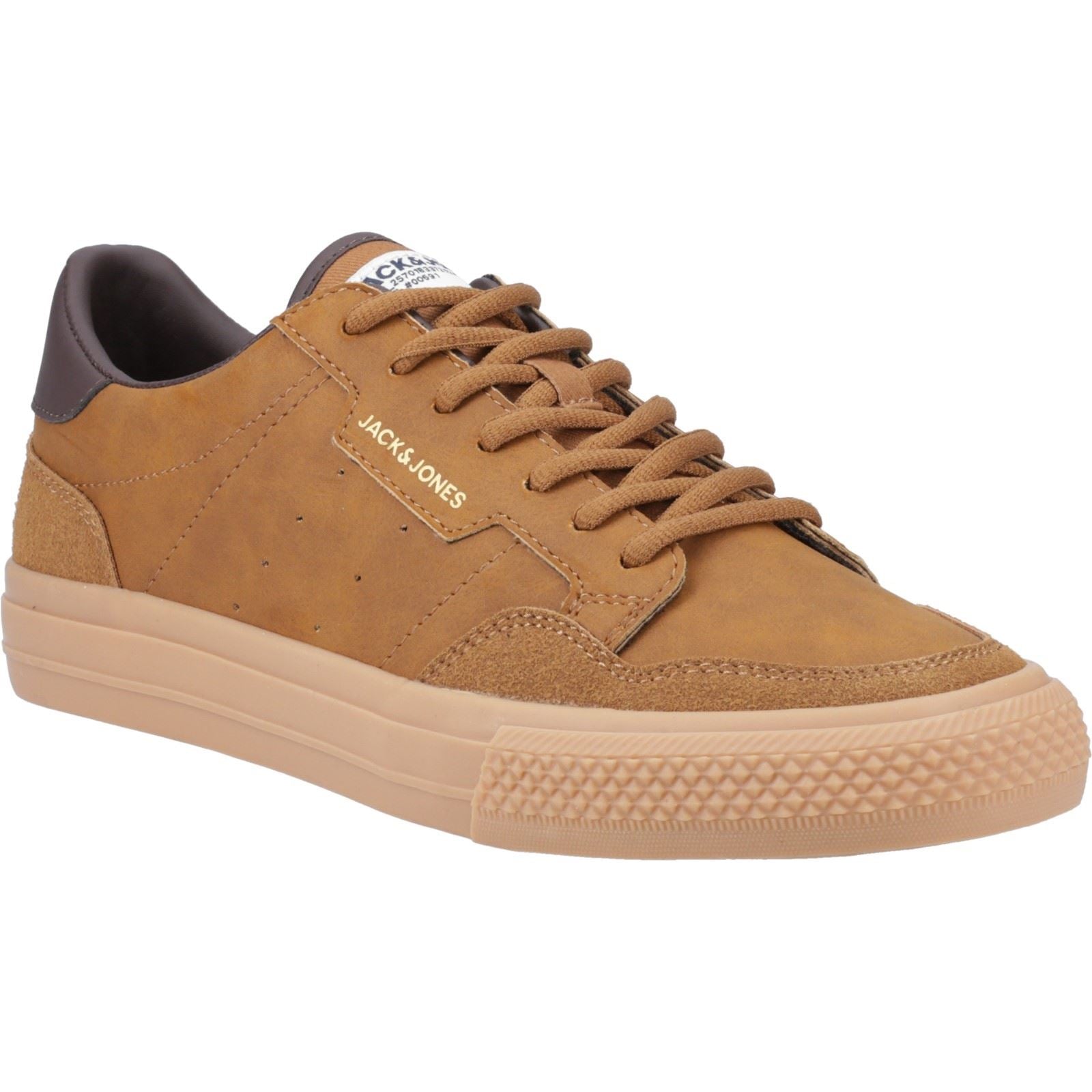 Jack & Jones Mordern Special Baskets Pour Hommes En Polyuréthane Cognac/java