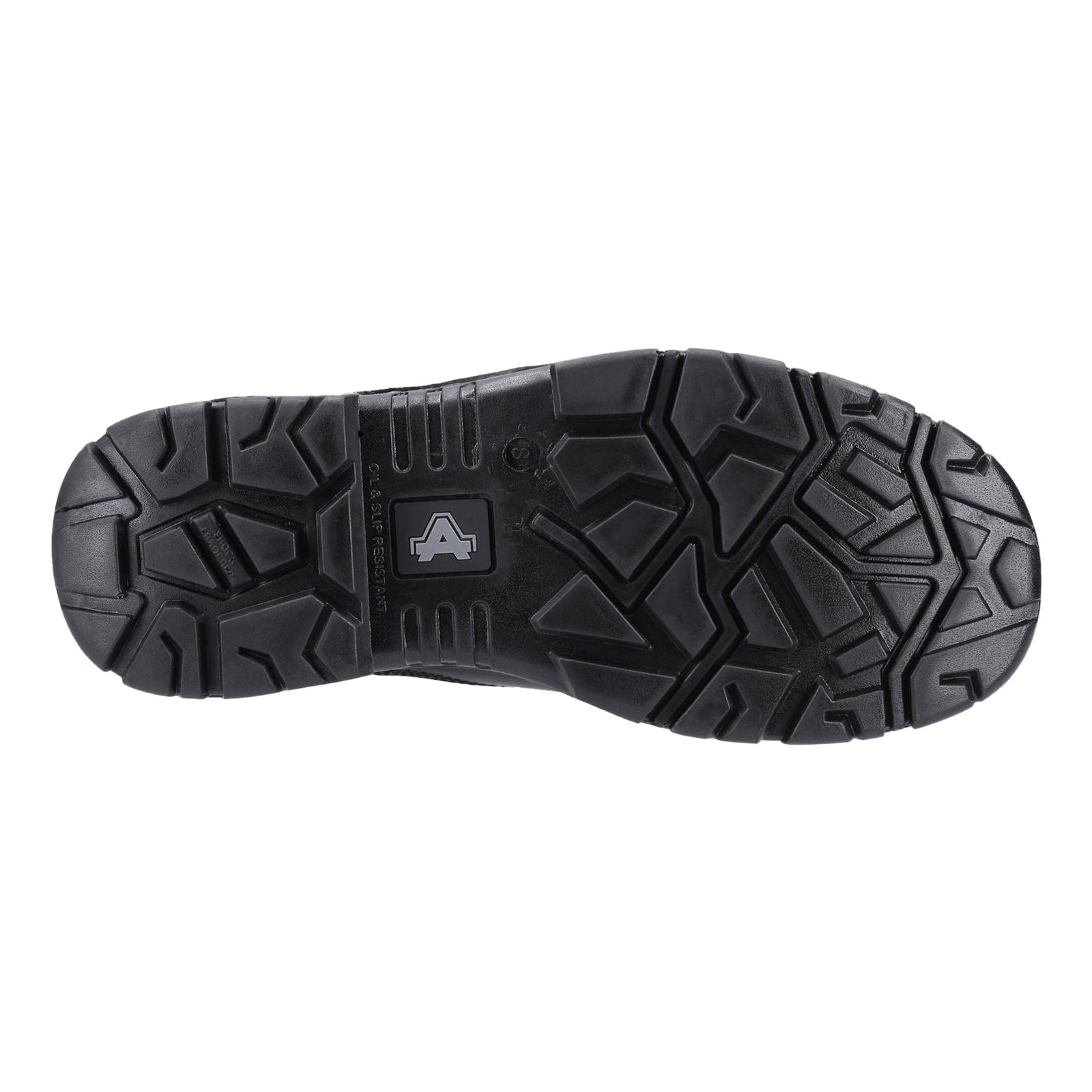 Amblers Safety Bottes De Sécurité En Cuir Noir De Combat