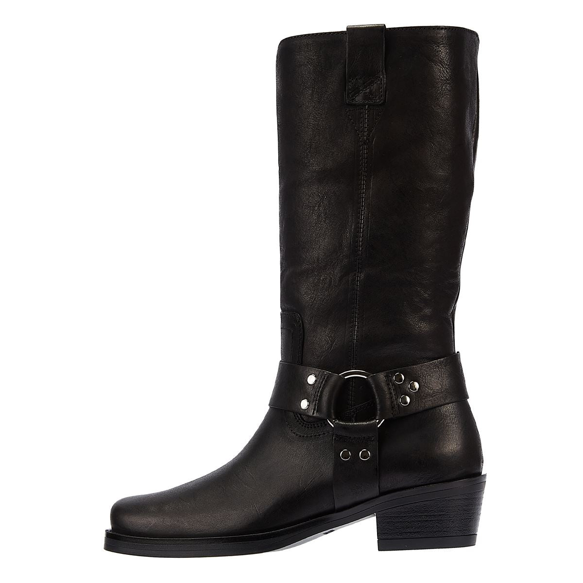 Bronx Bottes Noires Pour Femmes Trig-Ger.