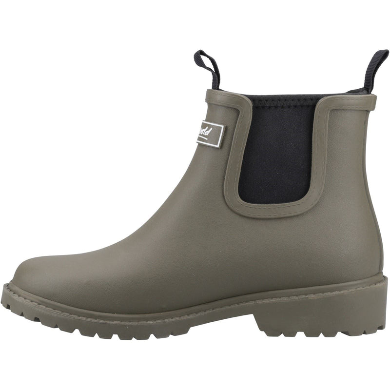 Cotswold Barton Bottes De Pluie Tpr+néoprène Pour Femme En Kaki
