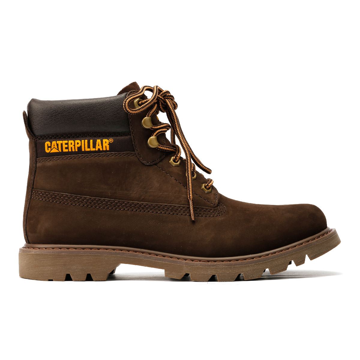 Caterpillar Colorado 2.0 Bottes En Cuir Marron Pour Hommes