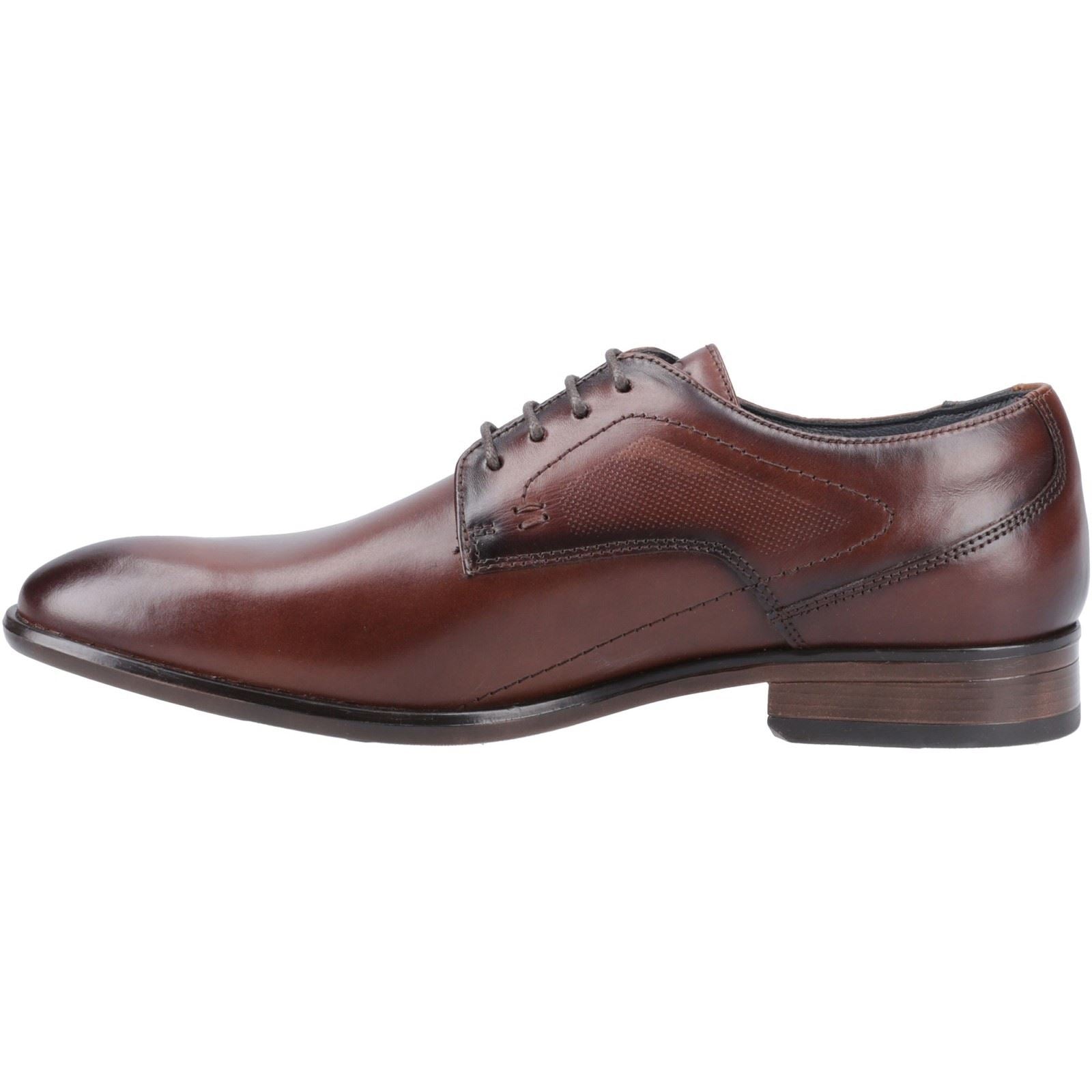 Pod Carl Chaussures À Lacets Cognac En Cuir Pour Hommes