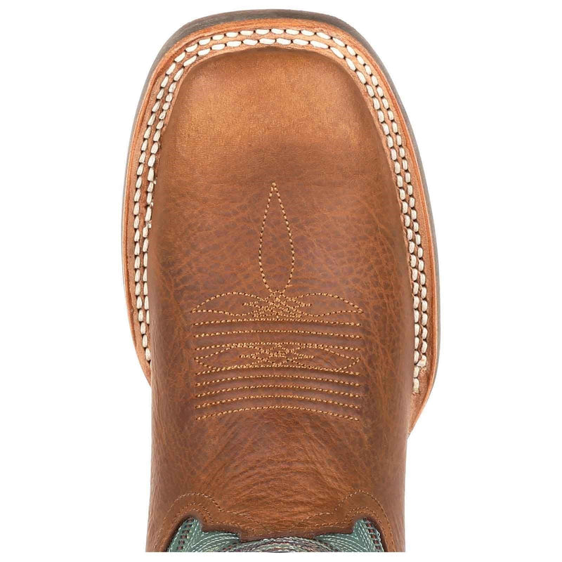 Durango Lady Rebel Pro Bottes En Cuir Pour Femmes Blé/Turquoise Des Marées