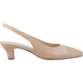 Hush Puppies Nahla Chaussures À Talons Aiguilles Pour Femmes En Cuir Nude