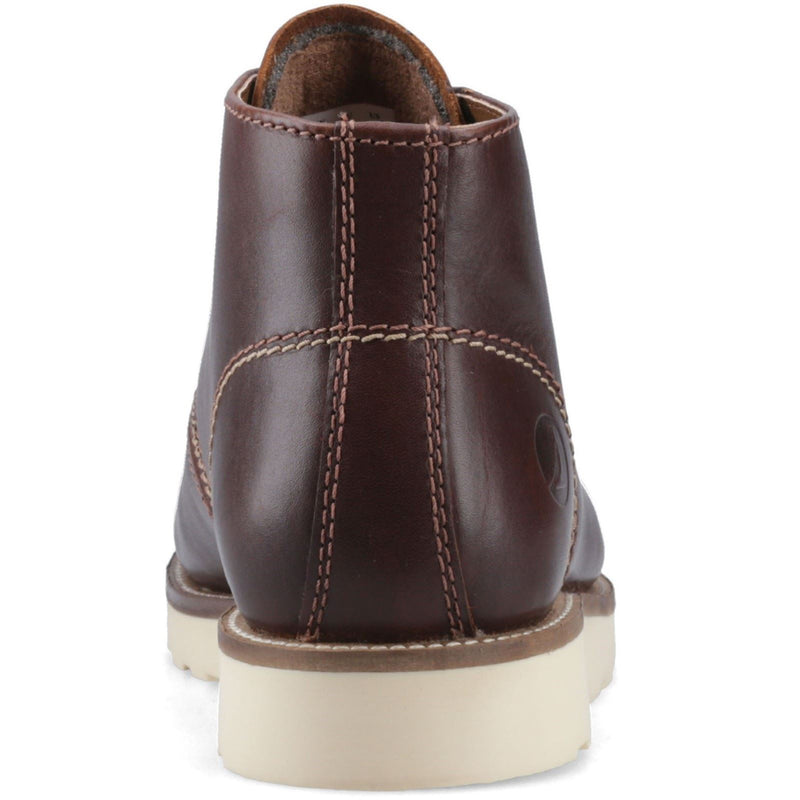 Sperry Portland Bottines En Cuir Pour Hommes Chocolat