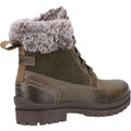 Cotswold Evenlode Bottes De Cheville D'hiver Pour Femme En Cuir Kaki