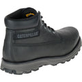 Caterpillar Founder Bottines Noires Pour Hommes En Cuir Nubuck