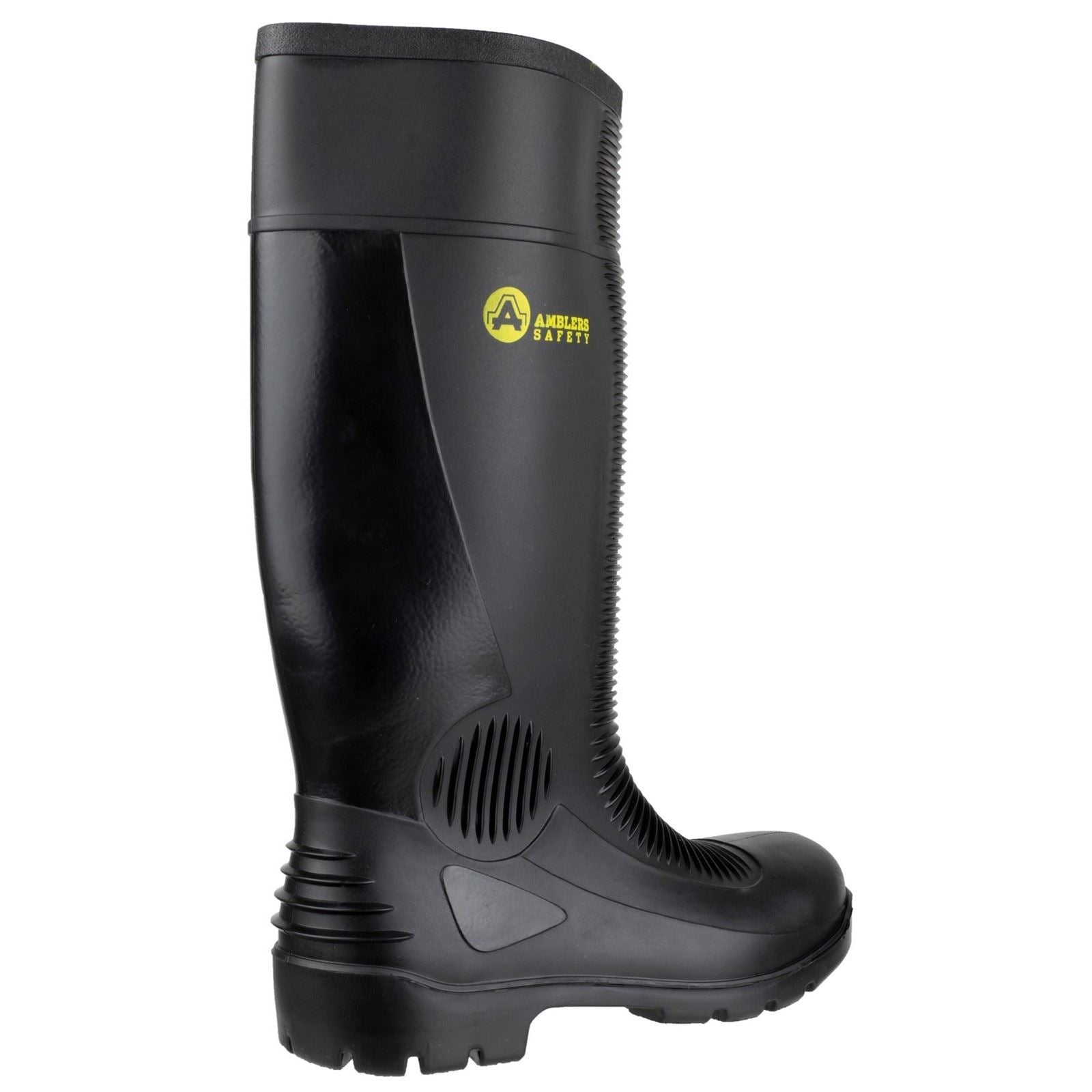 Amblers Safety Bottes En Pvc Noires Wellington Fs100