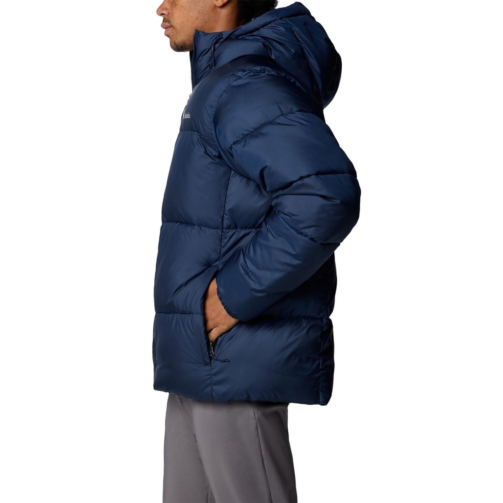 Columbia Puffect II Veste En Duvet Bleue Pour Homme