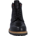 Hunter Cawdor Chaussures Richelieu Pour Hommes En Cuir Noir