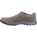 Hush Puppies Jasper Chaussures Mocassins En Nubuck Gris Pour Hommes