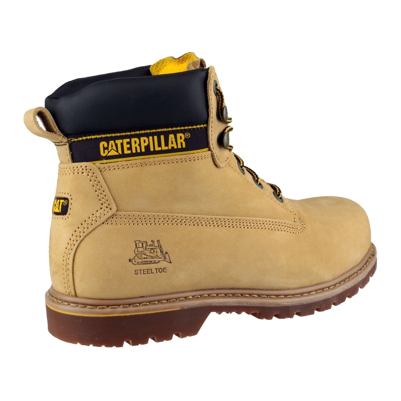 Caterpillar Bottes De Sécurité En Cuir Holton Honey