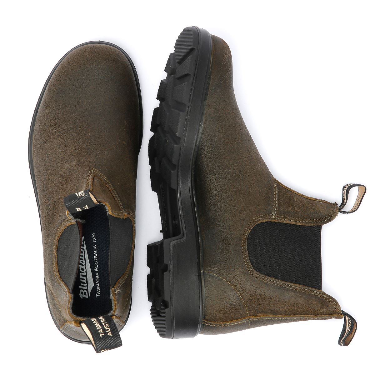 Blundstone Originals Bottes En Daim Vert