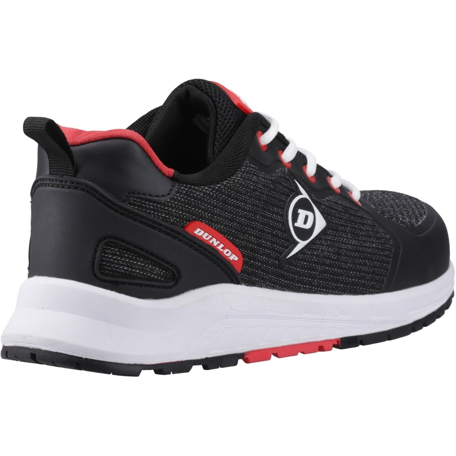 Dunlop T-Max Baskets De Sécurité Noir/Rouge Pour Hommes En Textile