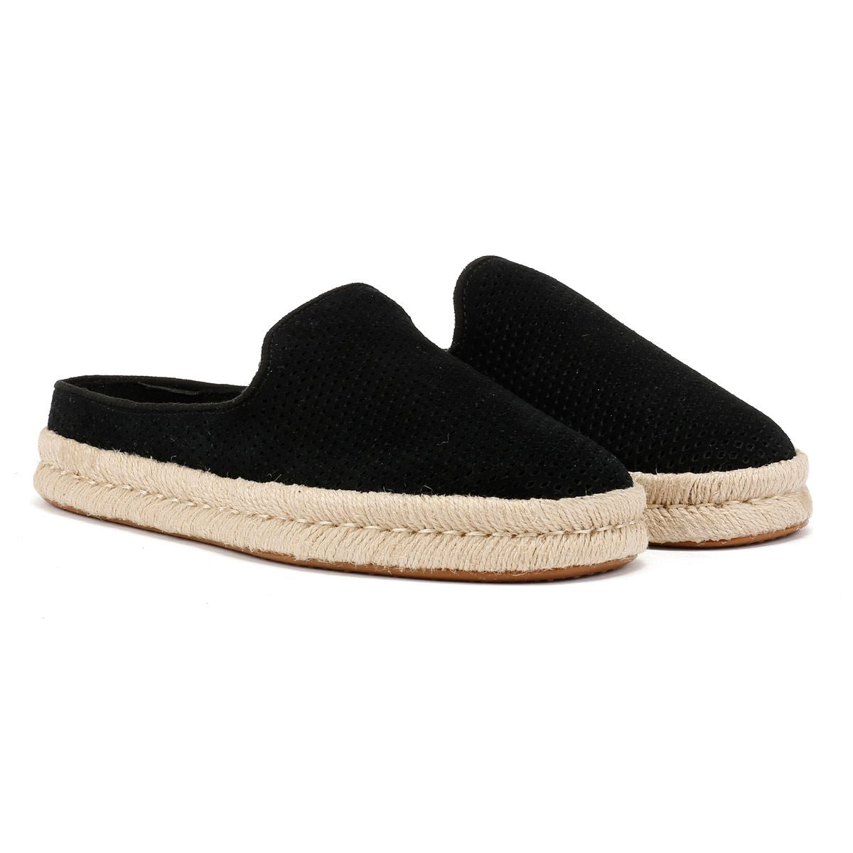 TOMS Santiago Sabots Noirs Pour Hommes En Suède