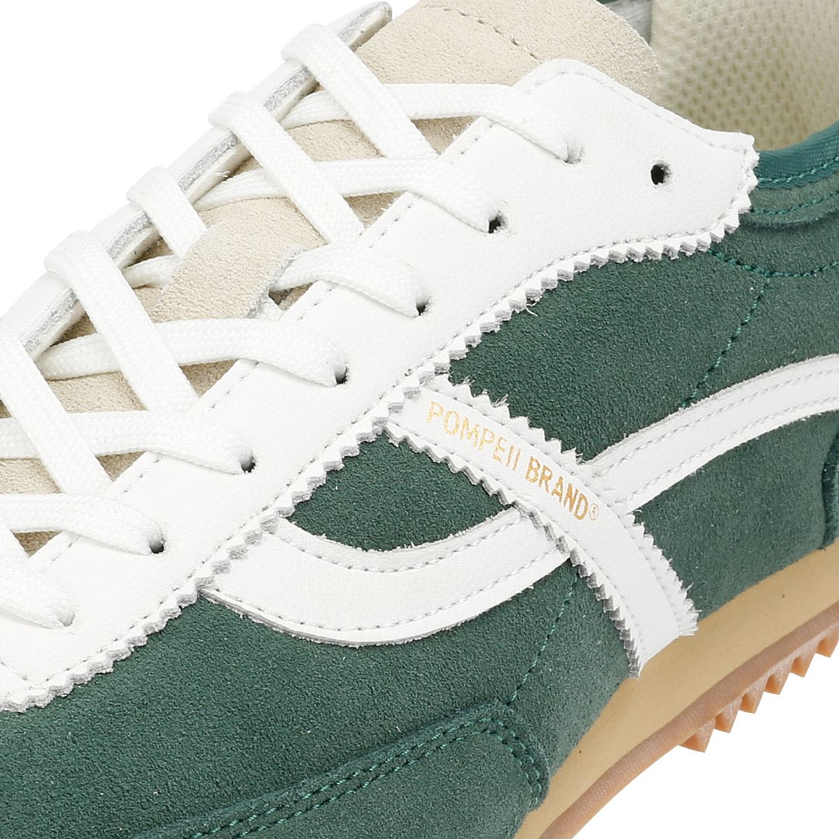 Pompeii Kite Baskets En Daim Vert Pour Homme