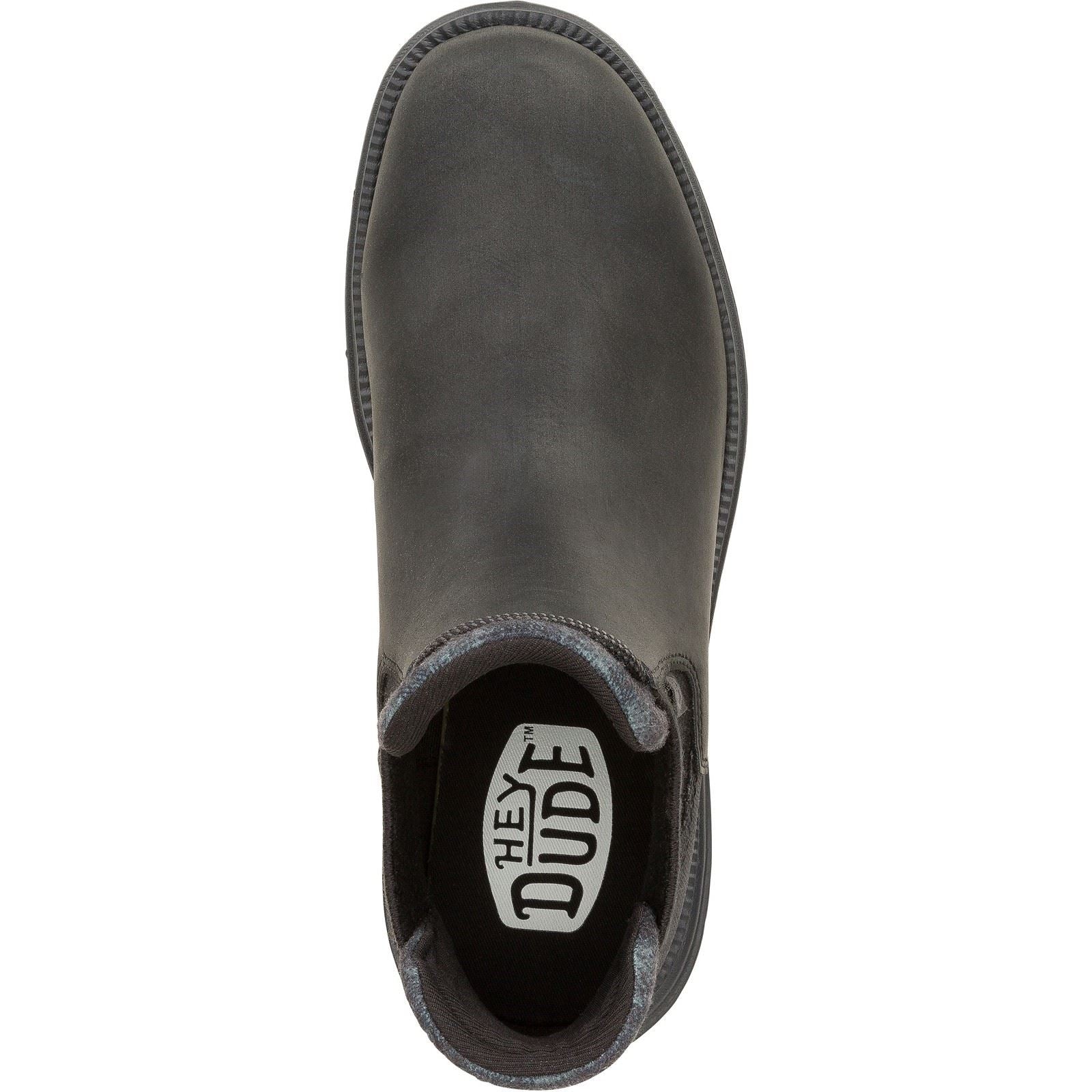 HEYDUDE Branson Classic Bottes Noires Pour Hommes