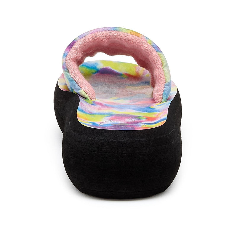 Rocket Dog Splash Loyal Tie Dye Sandales Roses/Multicolores Pour Femmes