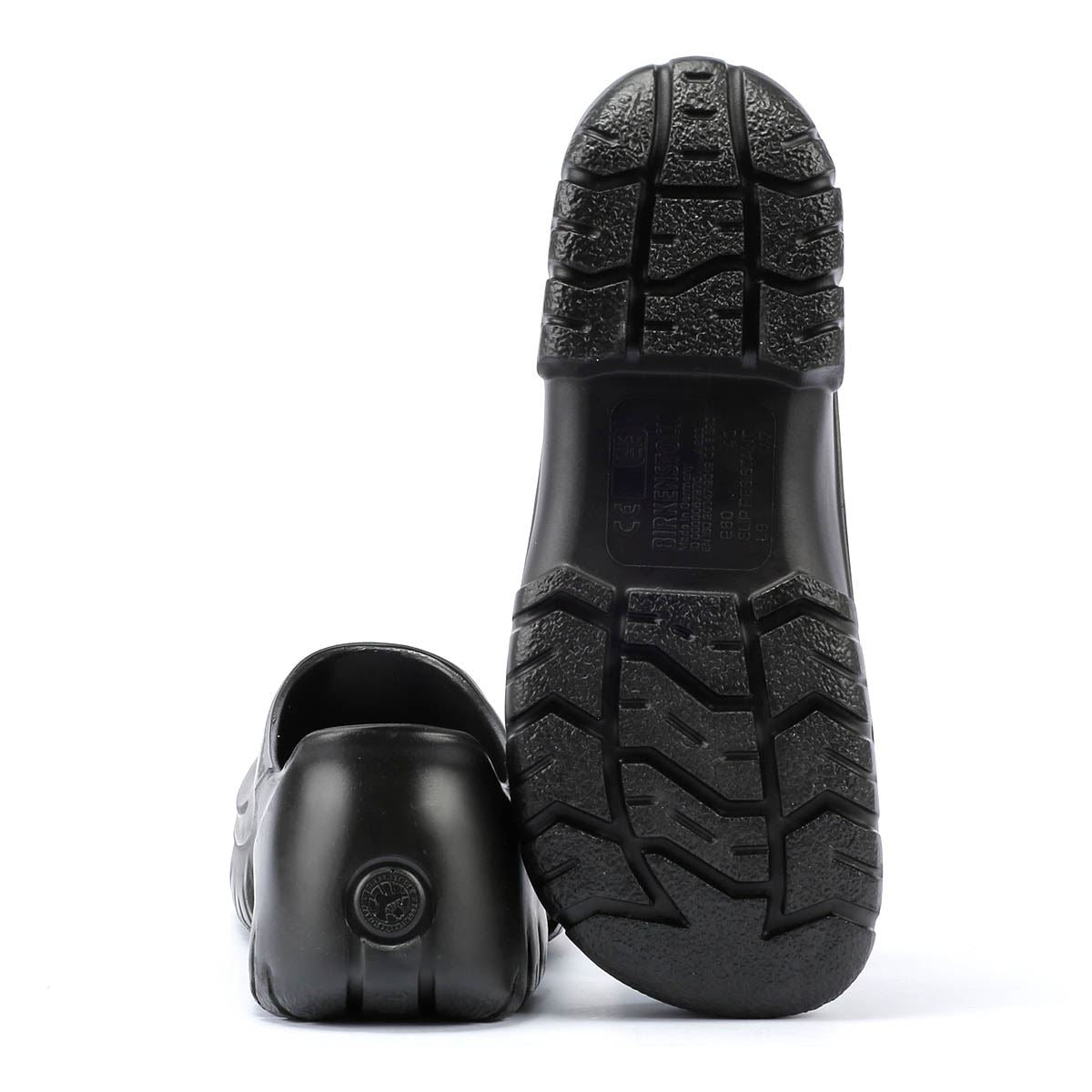 Birkenstock A630 Sabots Noirs En Synthétique