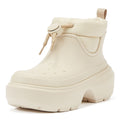 Crocs Bottes Blanches Pour Femmes Stomp Puff Boot Stucco