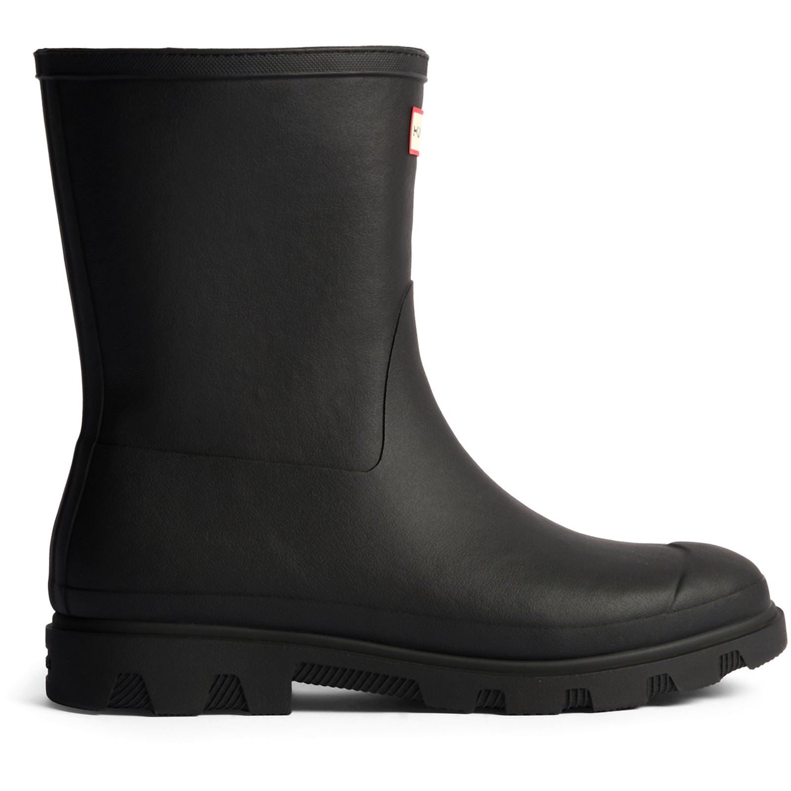 Hunter Downpour Short Insulated Bottes En Caoutchouc Noires Pour Femmes