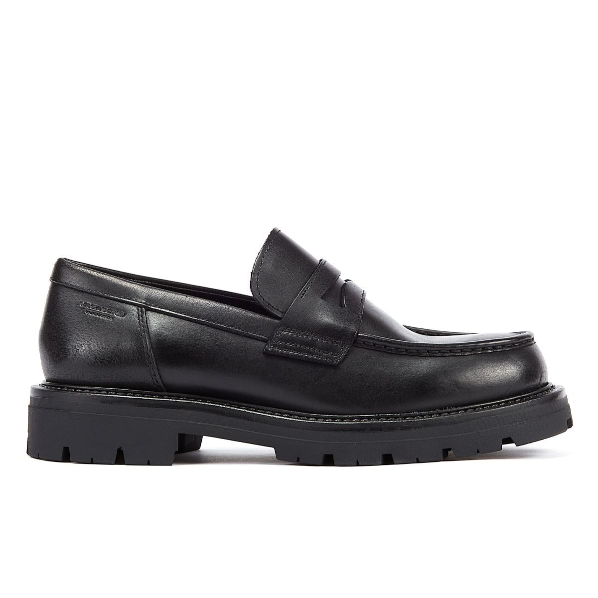 Vagabond Mocassins Noirs Pour Homme Cameron