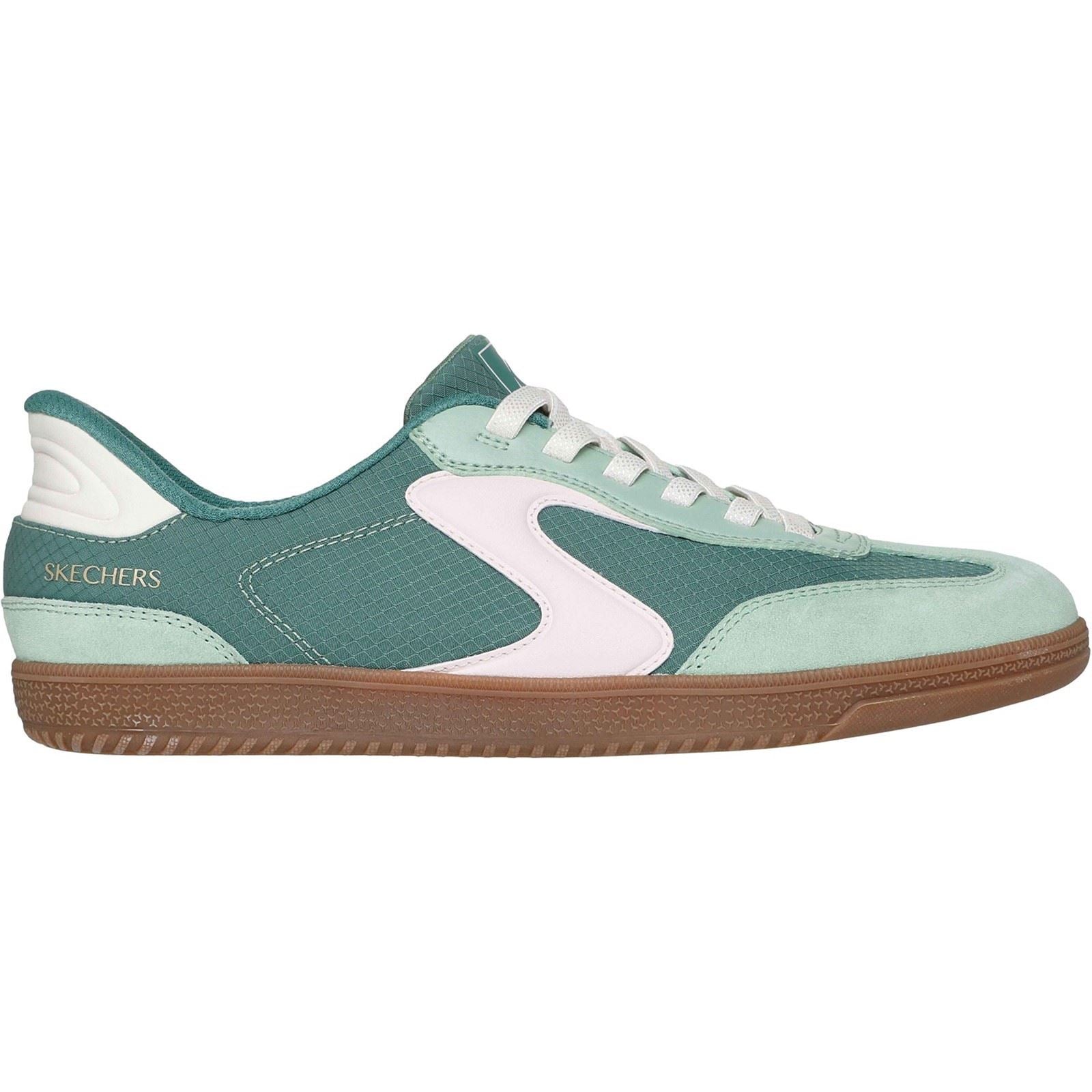 Skechers Hotshot - Everyday Ease Hotshot - Baskets Vertes/Roses En Textile Pour Femmes, Facilité Au Quotidien