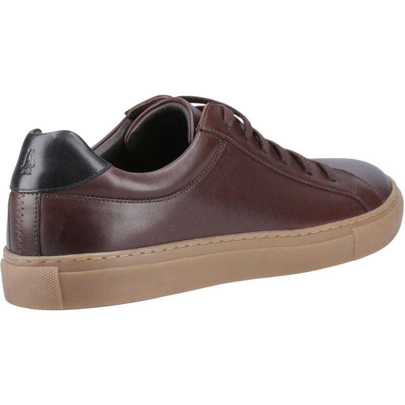 Hush Puppies Colton Baskets En Cuir Pour Homme Couleur Café