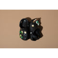 Crocs Kids' Classic Mocassins Noirs En Thermoplastique