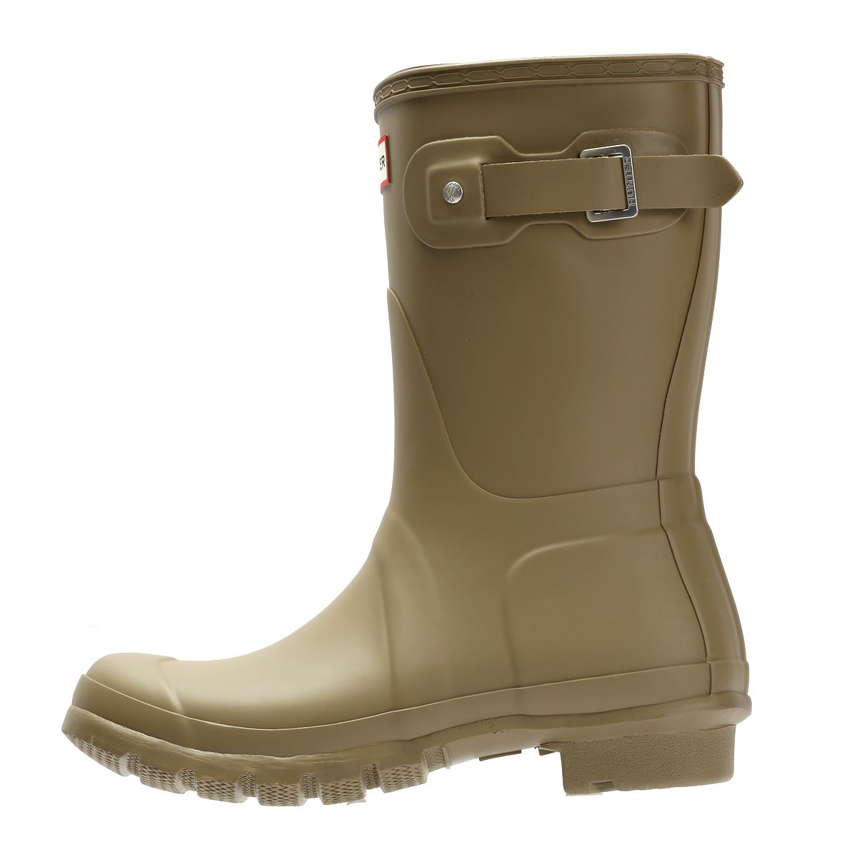 Hunter Original Short Bottes En Caoutchouc Brunes Pour Femmes