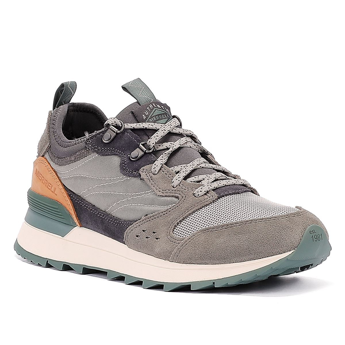 Merrell Alpine 83 Recraft Baskets En Toile Grise Pour Homme