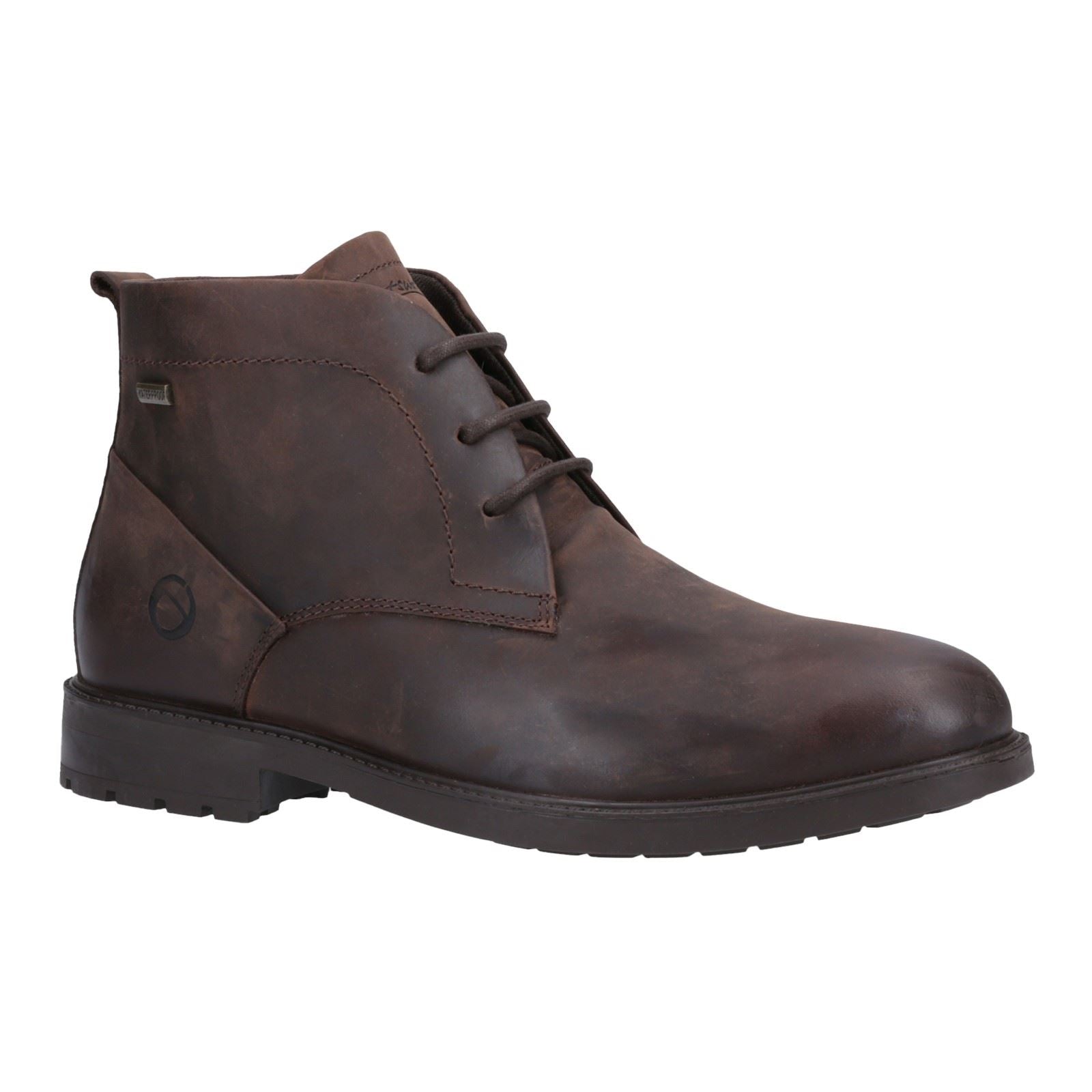 Cotswold Beckford Cuir De Grain Bottes Pour Homme En Marron