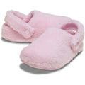 Crocs Classic Cozzzy Pantoufles En Lait Rose En Polyester Pour Femmes