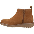 Hush Puppies Libby Bottes En Daim Pour Femme En Couleur Beige