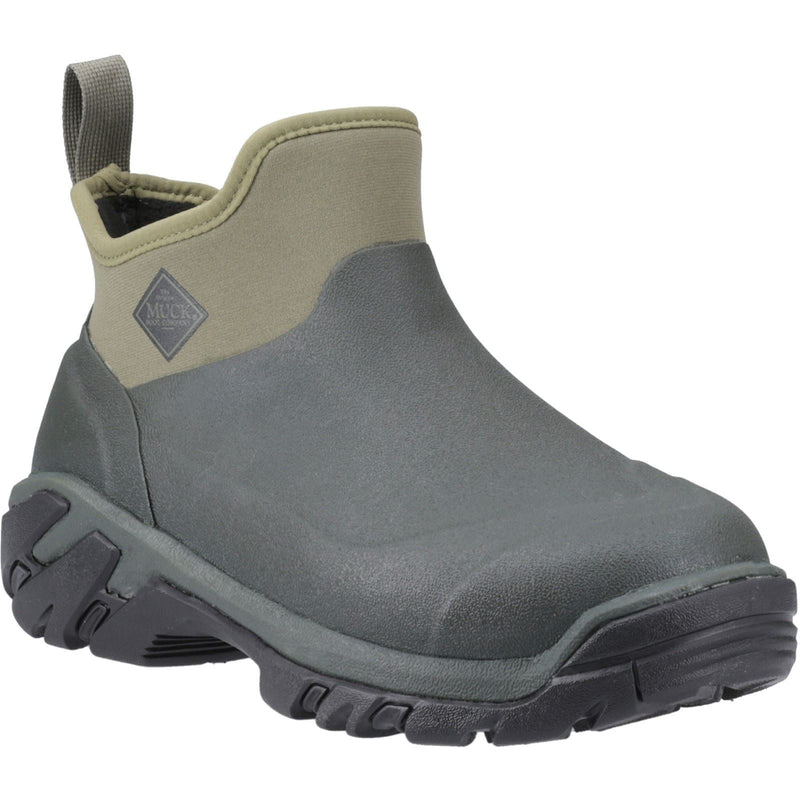 Muck Boots Woody Sport Bottes En Caoutchouc De Couleur Vert Mousse.