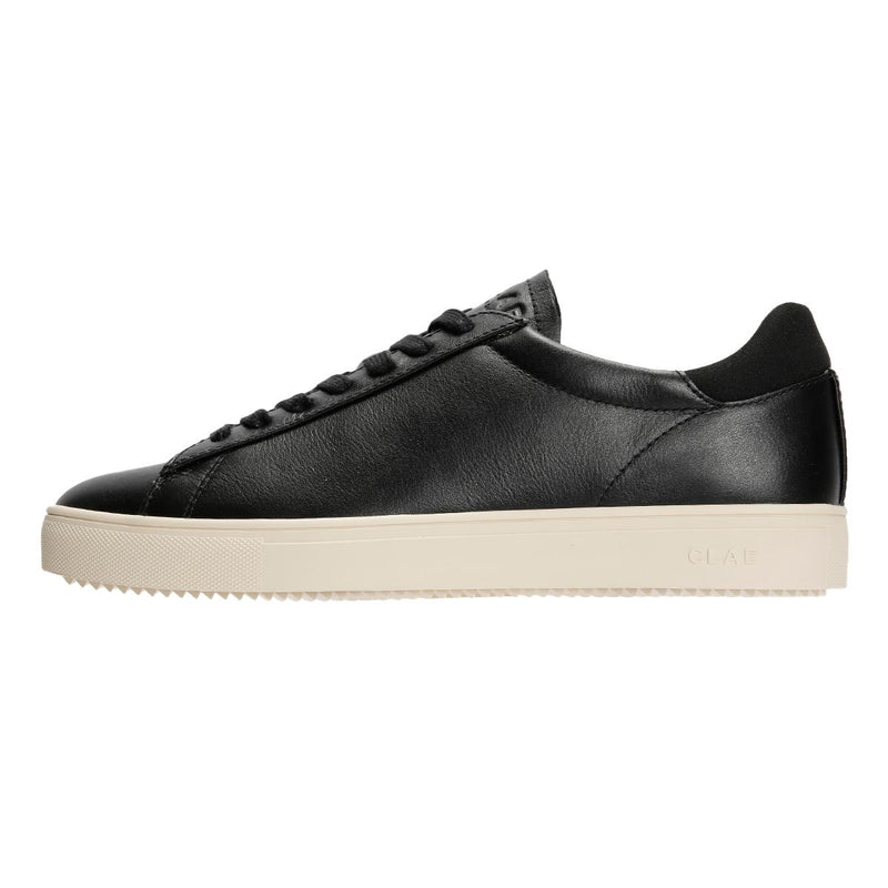 Clae Bradley Baskets En Cuir Noir Pour Hommes
