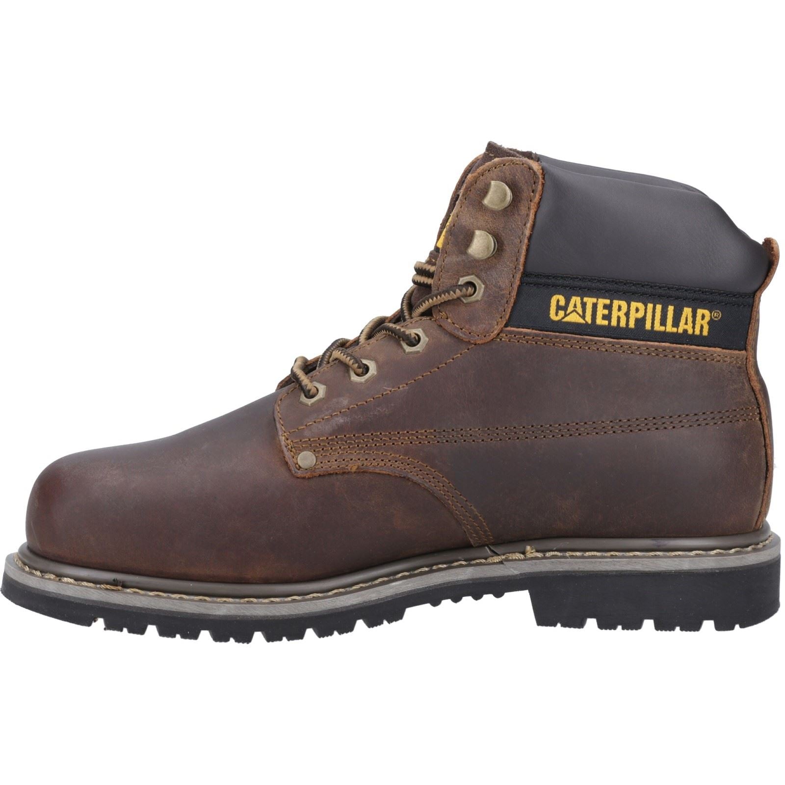 Caterpillar Bottes De Sécurité Nubuck Marron Powerplant