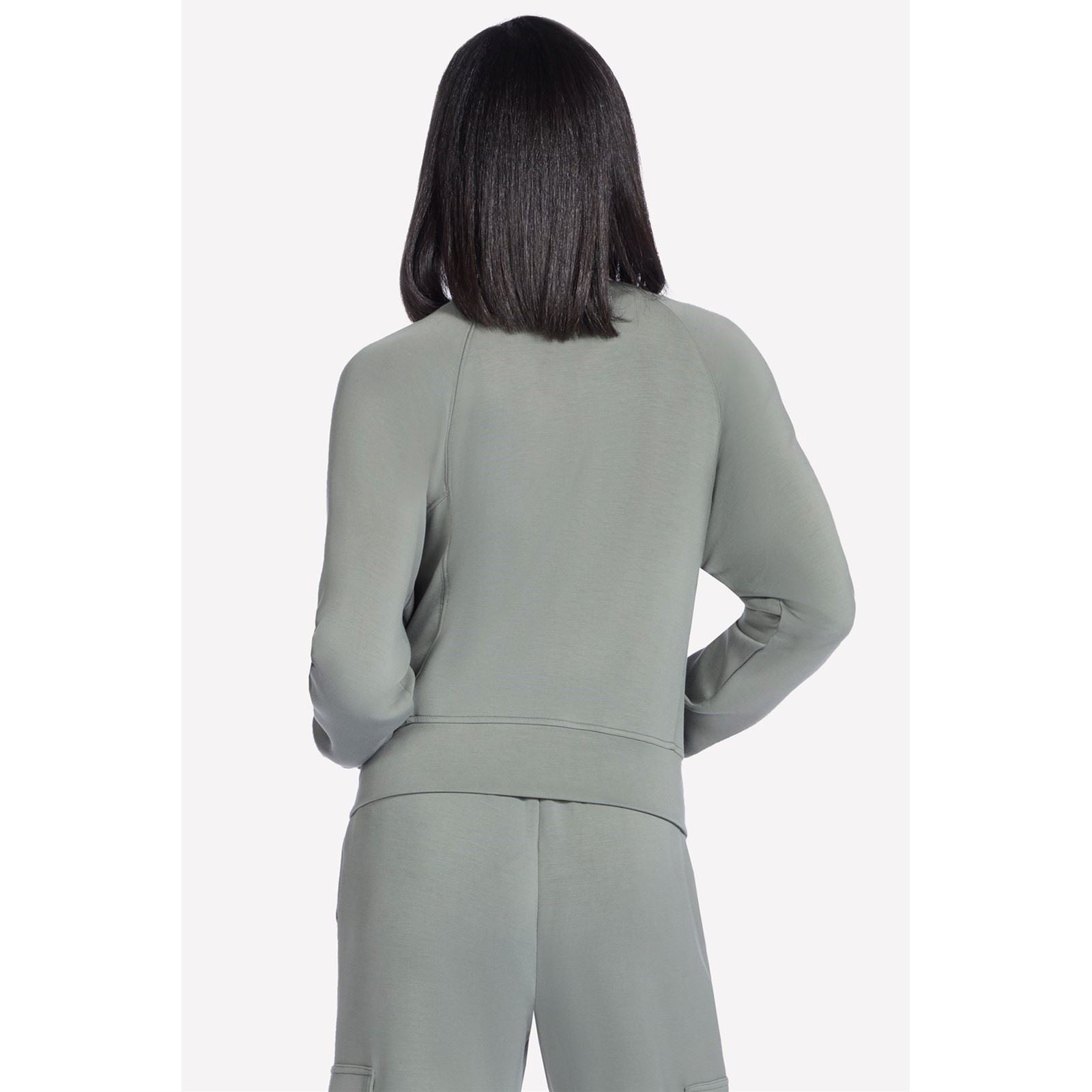 Skechers Skechluxe Elevate Veste Taupe Pour Femmes