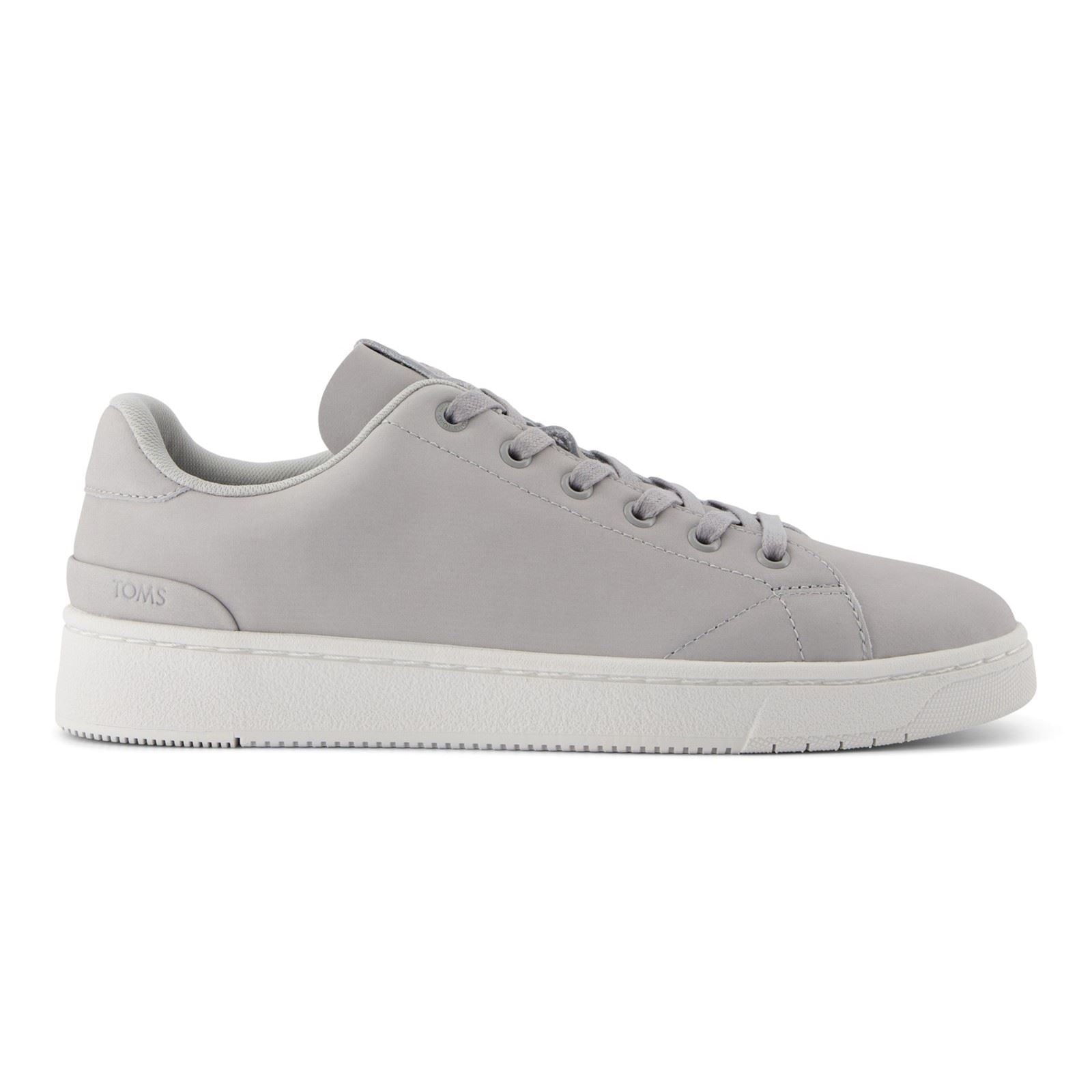 TOMS TRVL LITE 2.0 Low Baskets En Cuir Pour Homme, Gris Clair