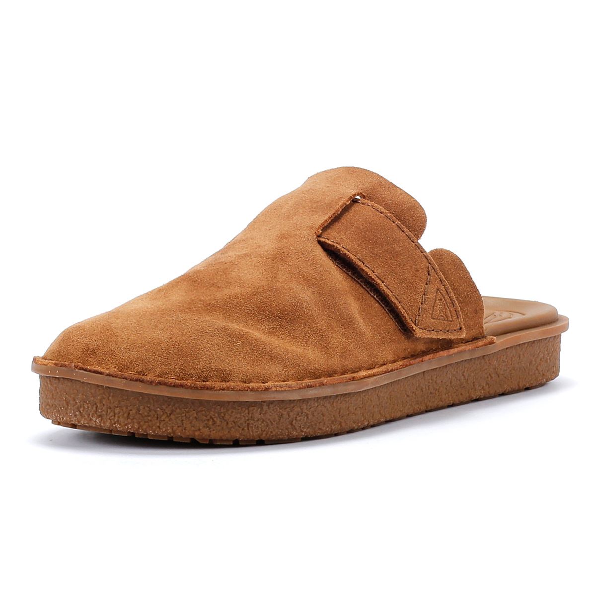 Clarks Main Litton Sabots En Daim Cola Pour Hommes