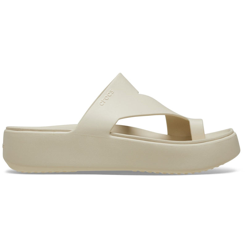 Crocs Getaway Platform Sandales En Thermoplastique Pour Femmes En Sable