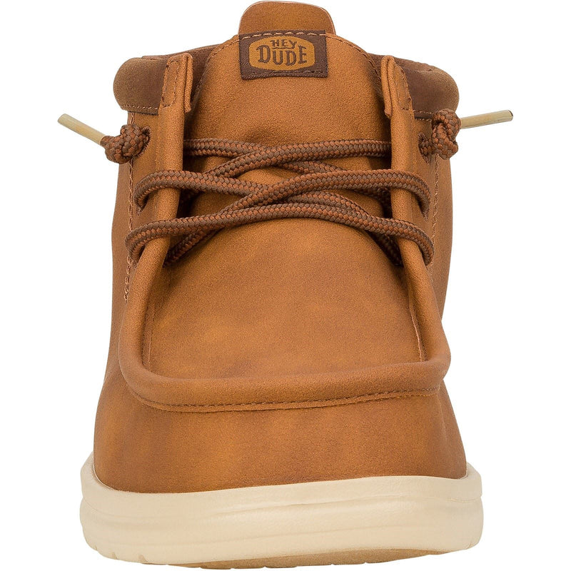 HEYDUDE Wally Mid GripR Classic Bottes Pour Hommes Cognac/Tan