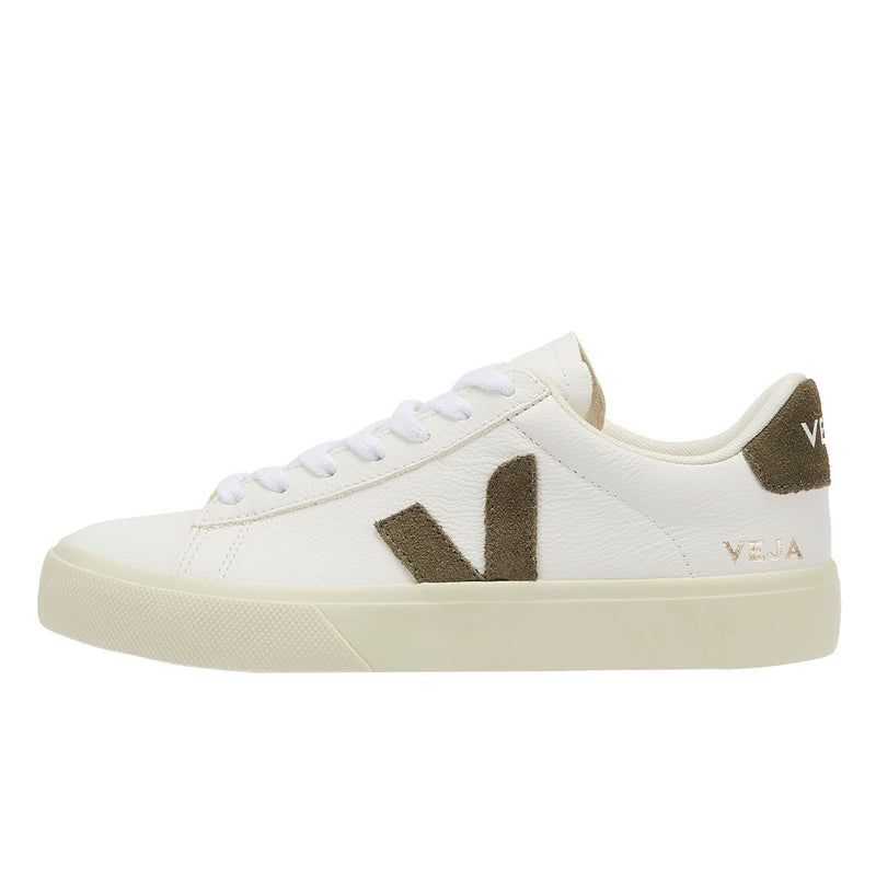 Veja Baskets Pour Femmes Campo Extra Khaki Blanches/Khaki