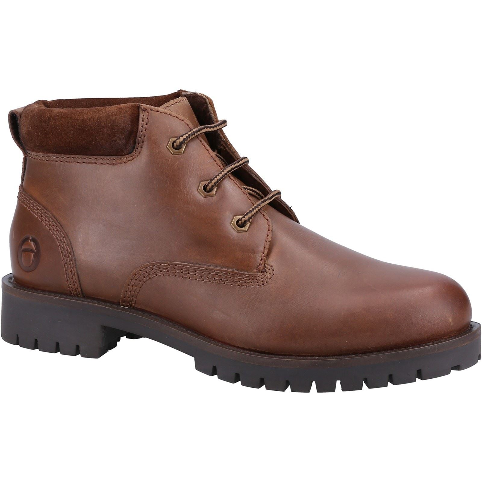 Cotswold Banbury Bottes En Cuir Marron Pour Hommes